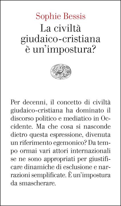 La civiltà giudaico-cristiana è un'impostura? - Sophie Bessis - copertina