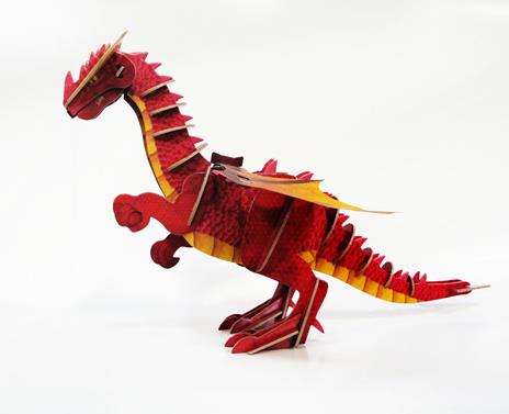 Costruisci il tuo drago. Con modellino di drago e motore - Dugald Steer - 4
