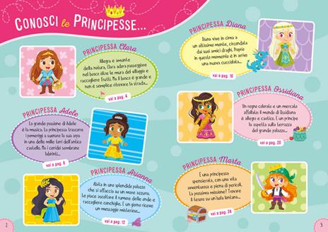 Labirinti. Principesse. Creo gioco coloro. Ediz. illustrata - Francesca Pellegrino - 4