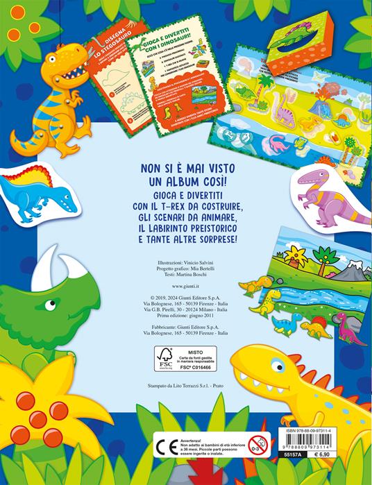 Superalbum dei dinosauri. Ediz. illustrata - Martina Boschi - 5