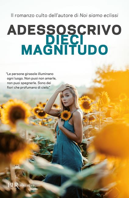 Dieci magnitudo - Adessoscrivo - copertina