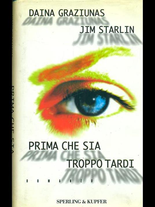 Prima che sia troppo tardi - Daina Graziunas,Jim Starlin - copertina