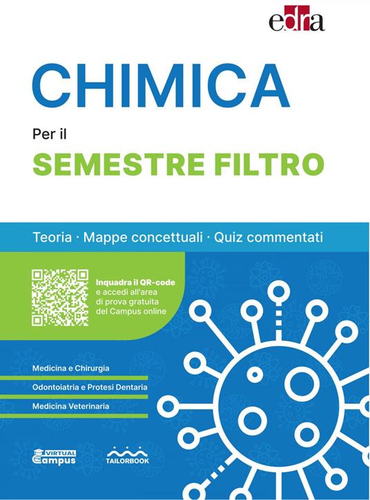 Chimica per il semestre filtro. Teoria, mappe concettuali, quiz commentati - AA.VV. - ebook