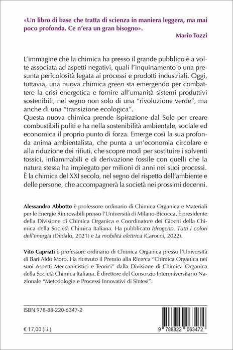 La nuova chimica del XXI secolo. Rivoluzione verde e transizione ecologica - Alessandro Abbotto,Vito Capriati - 4