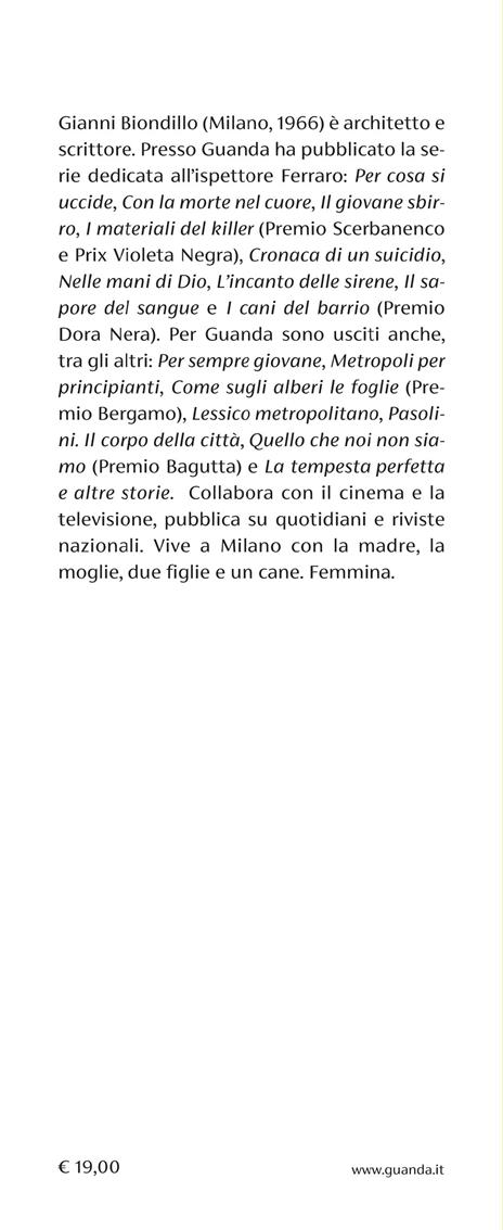 La condizione del dolore. Un'indagine dell'ispettore Ferraro - Gianni Biondillo - 3