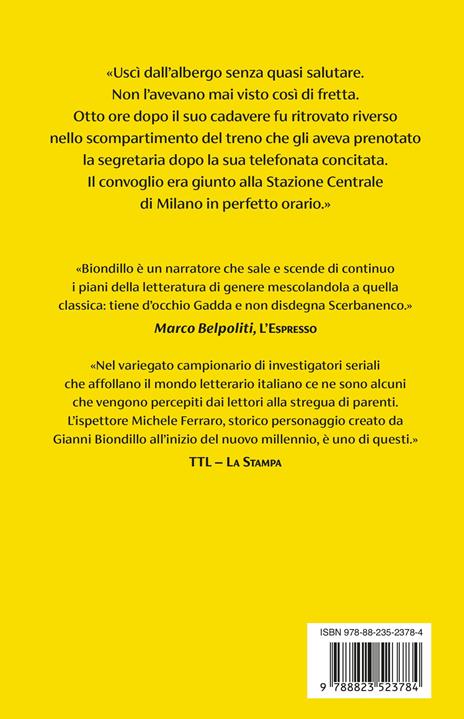 La condizione del dolore. Un'indagine dell'ispettore Ferraro - Gianni Biondillo - 5
