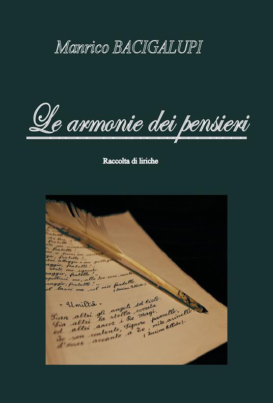 Le armonie dei pensieri - Manrico Bacigalupi - copertina