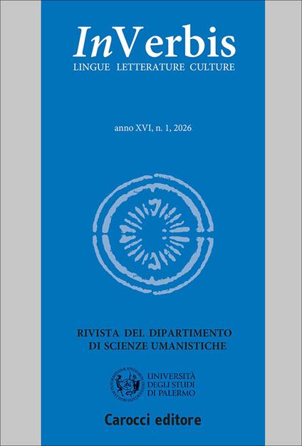 Inverbis. Lingue letterature culture (2026). Vol. 1 - copertina