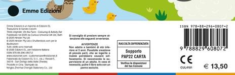 Alla fattoria. Ediz. illustrata. Con 5 gomme per cancellare. Con 5 matite colorate - 5
