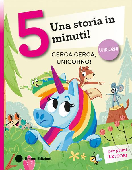 Cerca cerca, unicorno! Stampatello maiuscolo. Ediz. a colori - Giuditta Campello - copertina