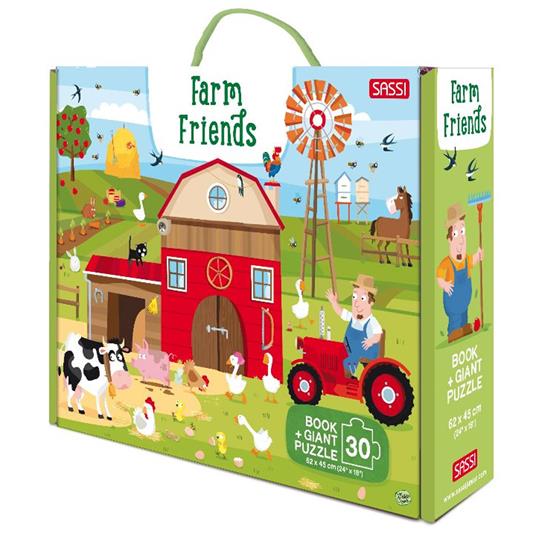 Farm friends. Ediz. a colori. Con puzzle - Valentina Manuzzato - copertina