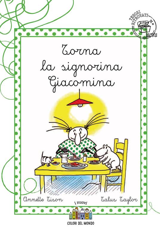 Torna la signorina Giacomina - Annette Tison,Talus Taylor - copertina