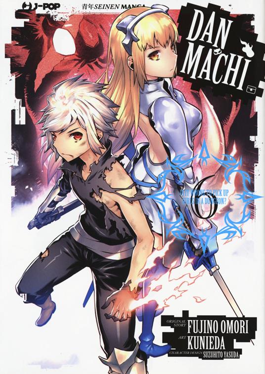 DanMachi. Vol. 6 - Fujino Omori - copertina
