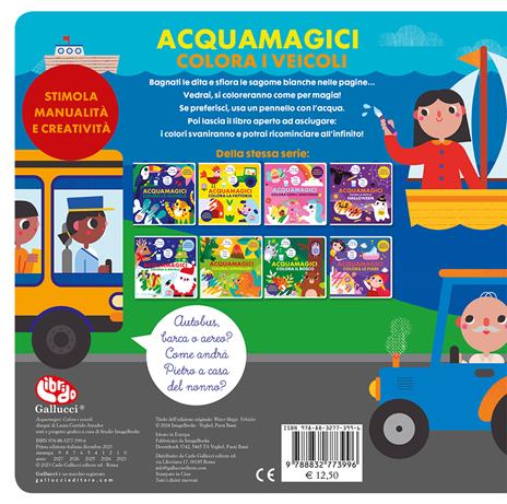 Colora i veicoli. Acquamagici - Laura Garrido Amador - 5
