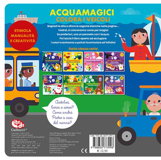 Colora i veicoli. Acquamagici - Laura Garrido Amador - 5