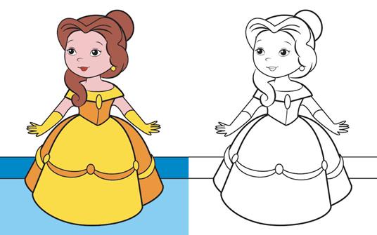 Principesse. Colorare in 3D. Ediz. a colori - Ilaria Ambrosini - 4