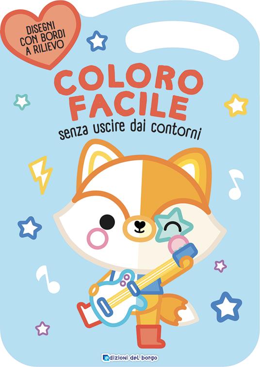 Volpe. Coloro facile. Senza uscire dai contorni. Ediz. a colori - copertina