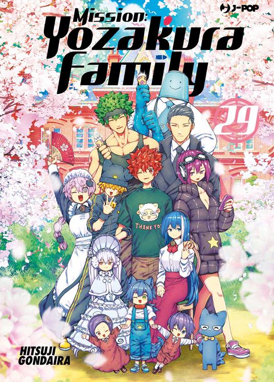 Mission: Yozakura family. Vol. 29 - Hitsuji Gondaira - copertina