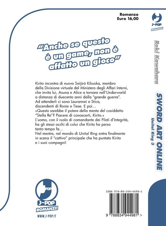 Sword art online novel. Unital ring 3. Vol. 24 - Reki Kawahara,Abec - 2
