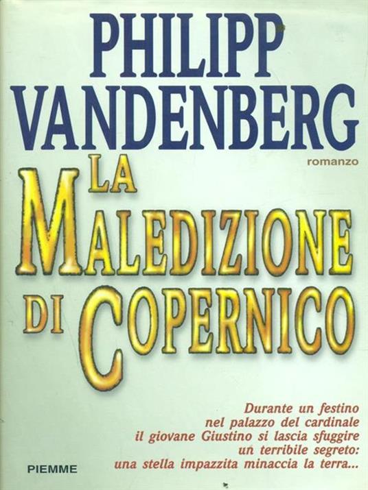 La maledizione di Copernico - Philipp Vandenberg - copertina