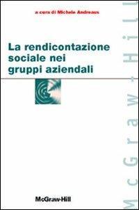 La rendicontazione sociale nei gruppi aziendali - copertina