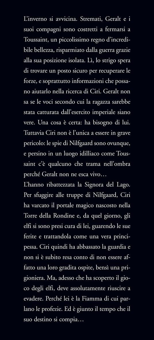 La signora del lago. The Witcher. Vol. 7 - Andrzej Sapkowski - 2