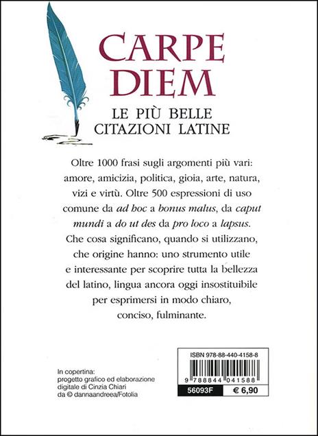 Carpe diem. Le più belle citazioni latine - 2