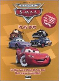 Il mondo di Cars. Play box. Libro puzzle con adesivi. Ediz. illustrata - copertina