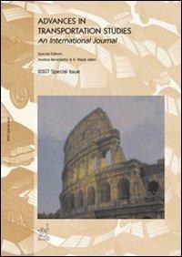 Advances in trasportation studies. An international journal (2007) - Andrea Benedetto - copertina