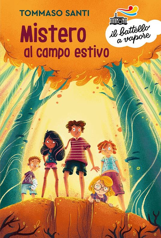Mistero al campo estivo - Tommaso Santi - copertina