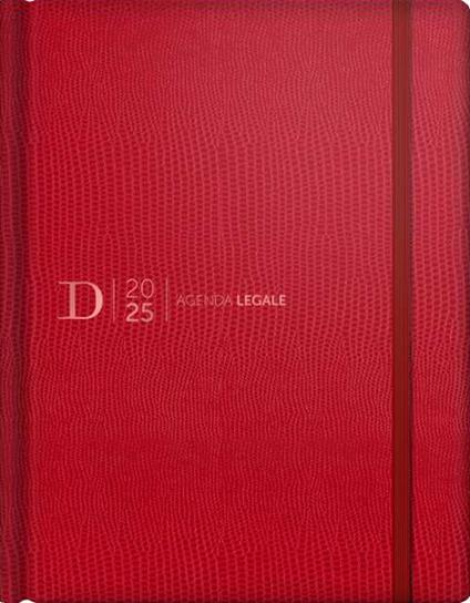 Agenda legale 2025. Ediz. corallo - copertina