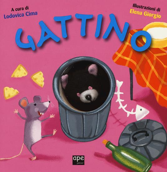 Gattino. Libri pupazzo. Ediz. illustrata - copertina