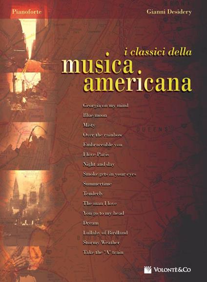 Classici musica jazz americana - Gianni Desidery - copertina