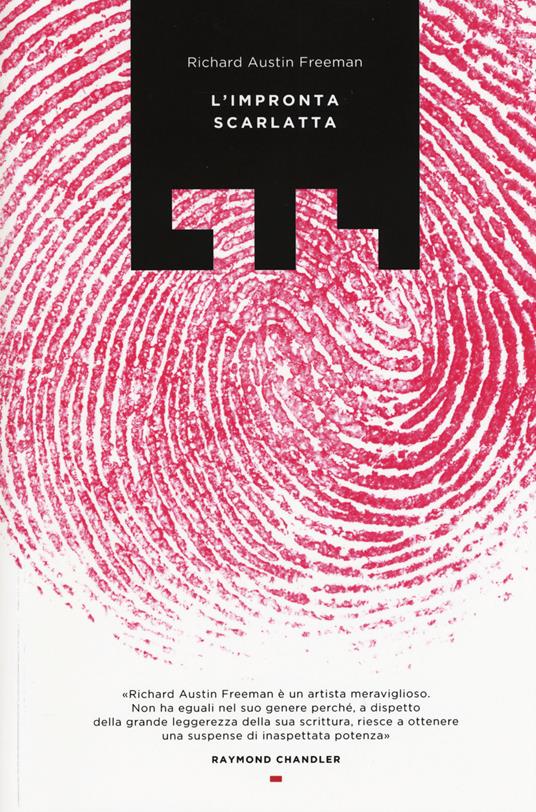 L'impronta scarlatta - Richard Austin Freeman - copertina