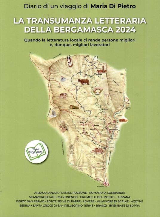 La transumanza letteraria della bergamasca 2024 - Maria Di Pietro - copertina