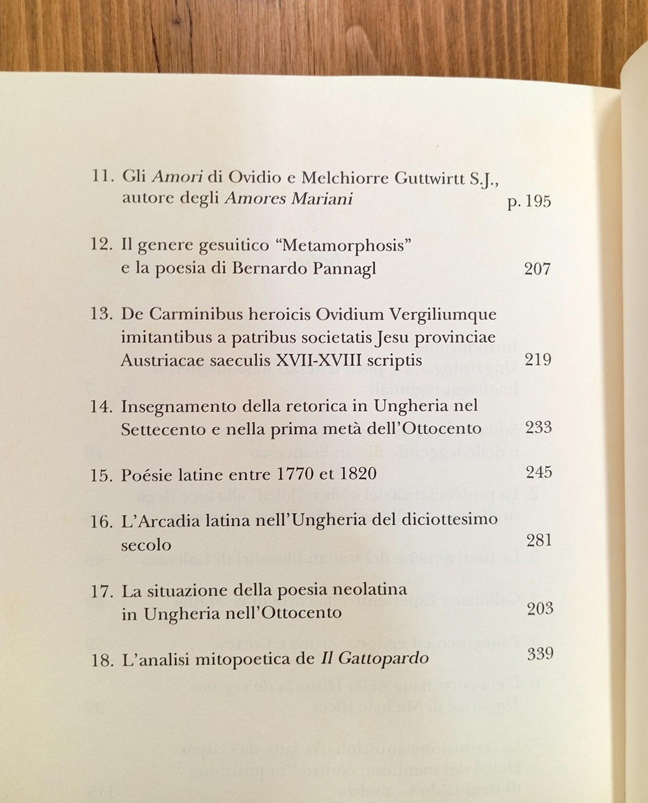 Arcades Ambo. Relazioni letterarie italo-ungheresi