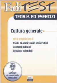 Editest teoria ed esercizi. Cultura generale - copertina
