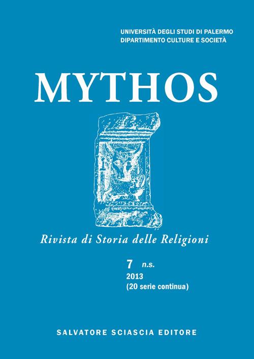 Mythos. Rivista di storia delle religioni (2013). Vol. 7 - copertina