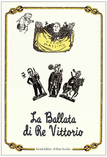 La ballata di re Vittorio - Massimo Nonno - copertina