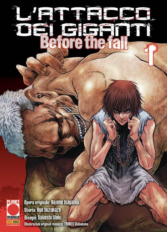 L'attacco dei giganti. Before the fall. Vol. 1 - Ryo Suzukaze - copertina