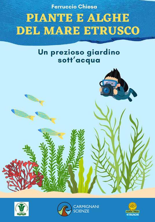 Piante e alghe del mare etrusco. Ediz. illustrata - Ferruccio Chiesa - copertina