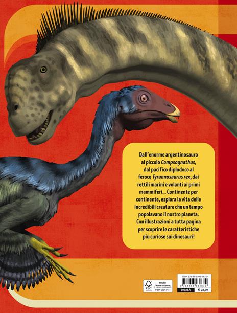 Il libro dei dinosauri. Ediz. a colori - Anne Rooney - 2