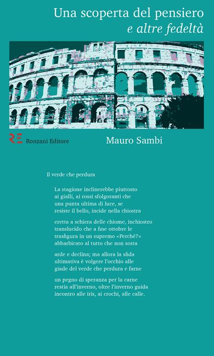 Una scoperta del pensiero e altre fedeltà - Mauro Sambi - copertina