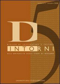 Dintorni. Rivista di letterature e culture dell'Università degli studi di Bergamo. Vol. 5: Poesia e poetiche da Oriente a Occidente. - copertina