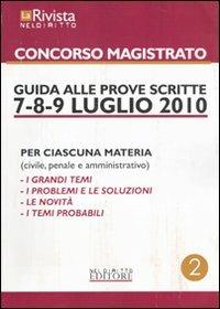 La rivista Neldiritto. Speciale concorso magistrato. Vol. 2 - copertina