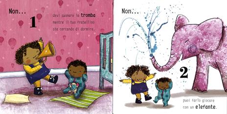 15 cose da non fare con un fratellino. Ediz. illustrata - Margaret McAllister,Holly Sterling - 2