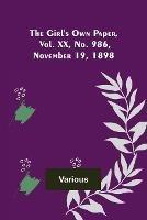 The Girl's Own Paper, Vol. XX, No. 986, November 19, 1898 - Various - cover