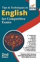 Tips & Techniques in English for Competitive Exams - Disha Experts - cover