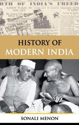 History of Modern India - Sonali Menon - cover