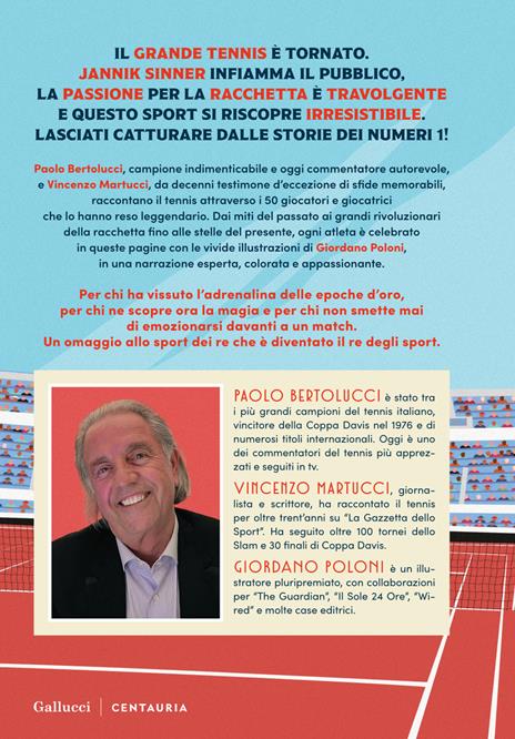 La storia del tennis in 50 ritratti - Paolo Bertolucci,Vincenzo Martucci - 5